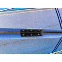 Kamerscherm Maritiem Zeiljacht 120x180 cm 3-luiks