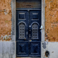 Messing Voordeurbel Scheepsbel (XL) incl. Schroeven