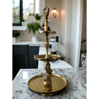 Goudkleurige Etagere Aluminium 58 cm 