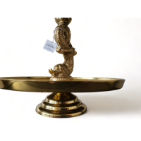 Goudkleurige Etagere Aluminium 58 cm 