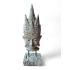 Buddha Hoofd op Voet 38 cm hoge Boeddha Naturel/Bruin