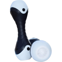 Fitnesshalterset 2 x 3 kg, ergonomische vorm, zeer antislip en aangenaam in de hand, ook met zwetende vingers, Dumbell gewichten halterset voor thuis of in de fitnessstudio, 2x Dumbbells