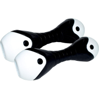 Fitnesshalterset 2 x 3 kg, ergonomische vorm, zeer antislip en aangenaam in de hand, ook met zwetende vingers, Dumbell gewichten halterset voor thuis of in de fitnessstudio, 2x Dumbbells