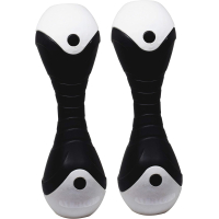 Fitnesshalterset 2 x 3 kg, ergonomische vorm, zeer antislip en aangenaam in de hand, ook met zwetende vingers, Dumbell gewichten halterset voor thuis of in de fitnessstudio, 2x Dumbbells