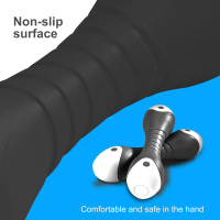 Fitnesshalterset 2 x 3 kg, ergonomische vorm, zeer antislip en aangenaam in de hand, ook met zwetende vingers, Dumbell gewichten halterset voor thuis of in de fitnessstudio, 2x Dumbbells