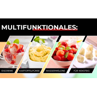  IJslepel - premium ijslepel van roestvrij staal - de ideale ijslepel portioneerder - perfecte ijscrème scoop - must-have in elk huishouden