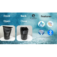 Dry Bag Signaalblokkerende Rugzak - 15 L - Anti Diefstal RFID Hoes Faraday voor Autosleutels, Telefoon en Laptop / Tablet - Signaal Blokkerende Zak - Keyless Go Sleutel