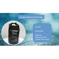 Dry Bag Signaalblokkerende Rugzak - 15 L - Anti Diefstal RFID Hoes Faraday voor Autosleutels, Telefoon en Laptop / Tablet - Signaal Blokkerende Zak - Keyless Go Sleutel