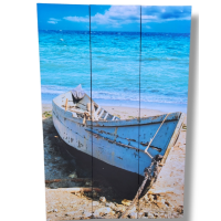 Kamerscherm Maritiem Boten 120x180 cm 3-luiks