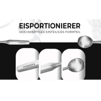  IJslepel - premium ijslepel van roestvrij staal - de ideale ijslepel portioneerder - perfecte ijscrème scoop - must-have in elk huishouden