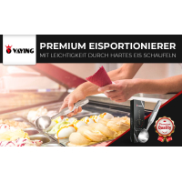  IJslepel - premium ijslepel van roestvrij staal - de ideale ijslepel portioneerder - perfecte ijscrème scoop - must-have in elk huishouden