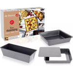 De Buyer Box Homebaking - Gebak/Cake/Taart - 3x Vorm 