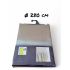 Rond luxe Tafelkleed - Tafellaken - Hoge Kwaliteit - Katoen - Tafelkleed buiten/binnen - Buitenkleed - Tafelkleden - Uitwasbaar - Taupe - Luxe Tafelkleed - Tafellaken - Hoge Kwaliteit - Tafelkleed Katoen - Tafelkleed buiten/binnen - Ø 280 CM