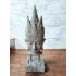 Buddha Hoofd op Voet 38 cm hoge Boeddha Naturel/Bruin